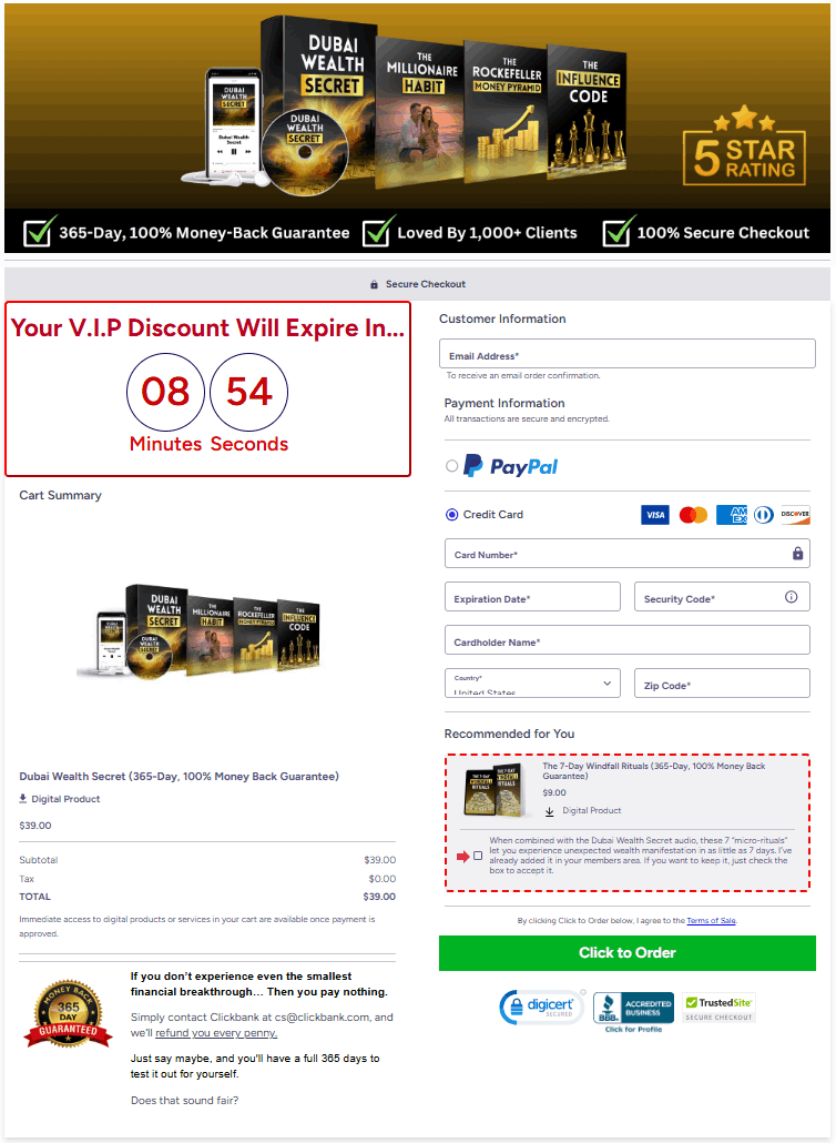Dubai Wealth Secret-secure-checkout